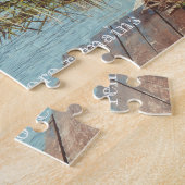 Eine Landschaft mit Bergen und Palmen Puzzle (Seite)