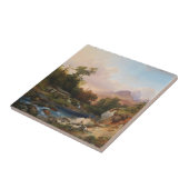 Eine Landschaft mit einer Schmiede Fliese (Seite)
