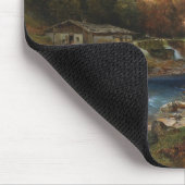 Eine Landschaft mit einer Schmiede Mousepad (Ecke)