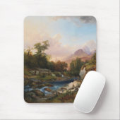 Eine Landschaft mit einer Schmiede Mousepad (Mit Mouse)