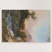 Eine Landschaft mit einer Schmiede Puzzle (Horizontal)