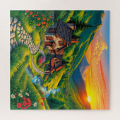 Eine Landschaft Puzzle (Horizontal)