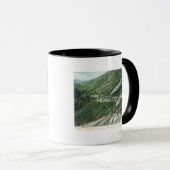 Eine Landschaftliche BahnansichtMt. Tamalpais, CA Tasse (VorderseiteRechts)