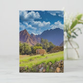 Eine Landschaftliche Landschaft der VAE Feiertagskarte (Stehend Vorderseite)