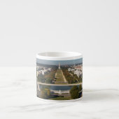 Eine Landschaftsansicht des Washington DC Espressotasse (Vorderseite)