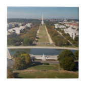 Eine Landschaftsansicht des Washington DC Fliese (Vorderseite)