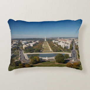 Eine Landschaftsansicht des Washington DC Zierkissen