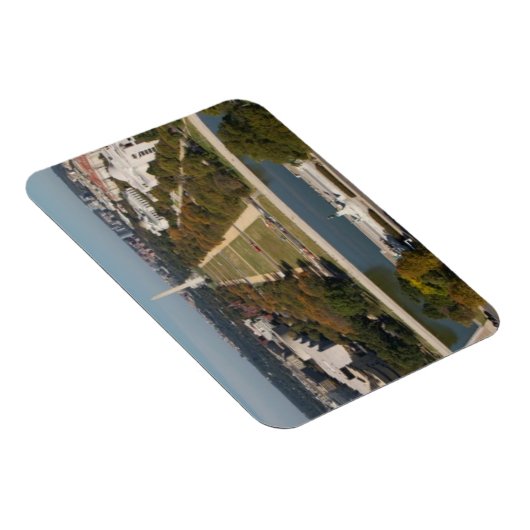 Eine Landschaftsansicht von Washington DC Magnet (Rechte Seite)