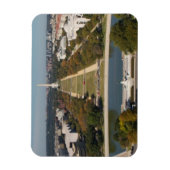 Eine Landschaftsansicht von Washington DC Magnet (Vertikal)