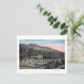 Eine Landwohnsitzlandschaft Postkarte (Stehend Vorderseite)