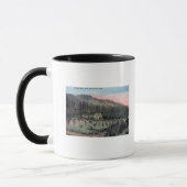 Eine Landwohnsitzlandschaft Tasse (Links)