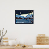 Eine lange kalte Nacht Poster (Küche)