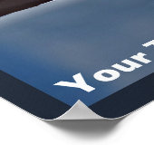 Eine lange kalte Nacht Poster (Ecke)