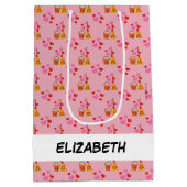 Eine lange Liebe, die Muster herbeiführt Mittlere Geschenktüte (Rückseite)