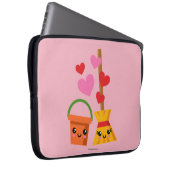 Eine lange Liebe Laptopschutzhülle (Vorne Rechts)