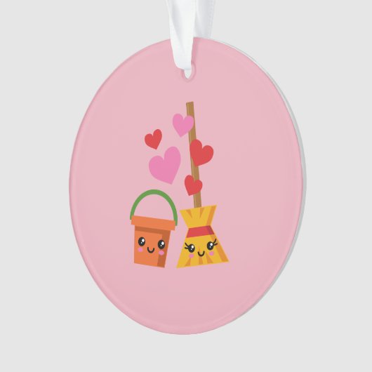 Eine lange Liebe Ornament (Vorderseite)