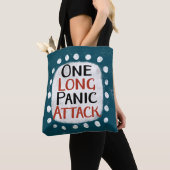 Eine lange Panikattacken-Tasche Tasche (Von Nahem)