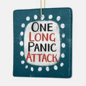Eine lange Panikattackenschmuck Keramikornament (Links)
