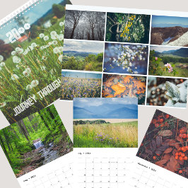 Eine lange Reise durch die Schönheit der Natur Kalender