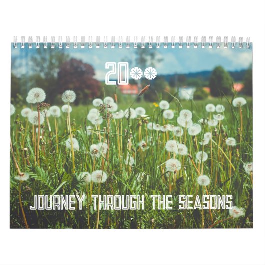 Eine lange Reise durch die Schönheit der Natur Kalender (Titelbild)