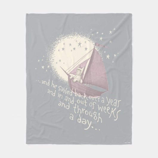 Eine lange Reise mit Max Fleecedecke (Vorderseite)