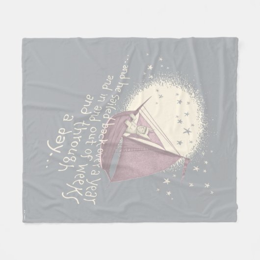 Eine lange Reise mit Max Fleecedecke (Vorderseite (Horizontal))