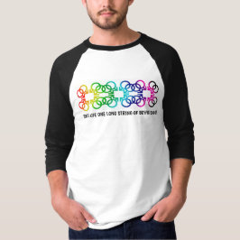 Eine lange Schnur der Freunde? T-Shirt