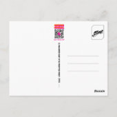 Eine lange Winternacht im vergessenen Wald - Postkarte (Rückseite)