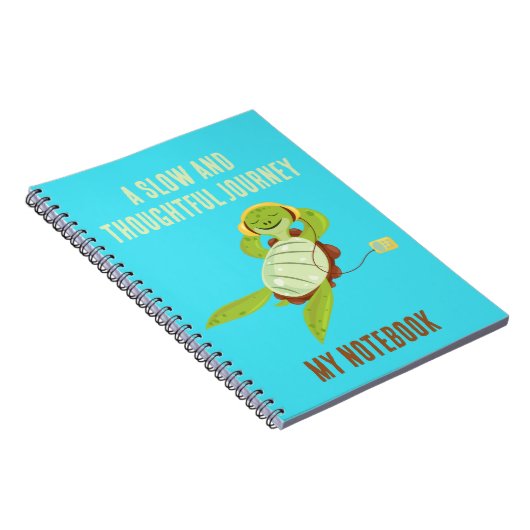 Eine langsame und nachdenkliche Reise Notizblock (Rechte Seite)