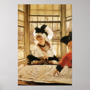 Eine langweilige Geschichte von James Tissot, Vint Poster