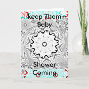 Eine lebendige afrikanische Kultur: Eine rosa und  Dankeskarte