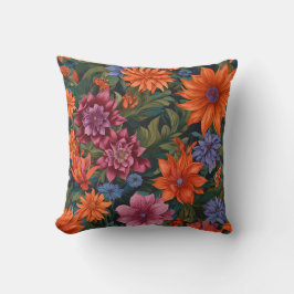 Eine lebendige Auswahl an Blume Kissen