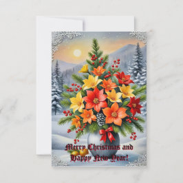 Eine lebendige Blume Einladung