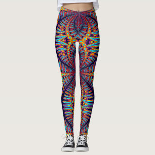 Eine lebendige, farbenfrohe Leggings "Ratti_Creati