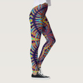 Eine lebendige, farbenfrohe Leggings "Ratti_Creati (Rechts)