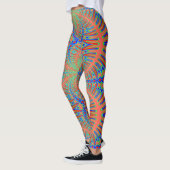 Eine lebendige, farbenfrohe Leggings "Ratti_Creati (Links)