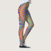 Eine lebendige, farbenfrohe Leggings "Ratti_Creati (Rechts)