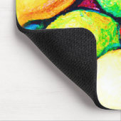 Eine lebendige Fruchtsaftmalerei. Jetzt kaufen Mousepad (Ecke)