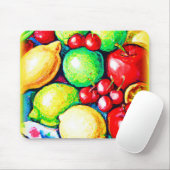 Eine lebendige Fruchtsaftmalerei. Jetzt kaufen Mousepad (Mit Mouse)