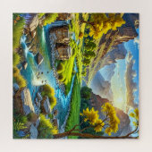 Eine lebendige Landschaft Puzzle (Horizontal)