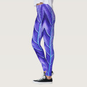 Eine lebendige lila Legg "Ratti_Creative_Arts" Leggings (Links)