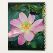 Eine lebendige Lotus-Blume Planer (Rückseite)