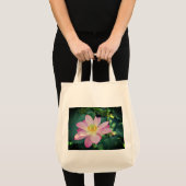 Eine lebendige Lotus-Blume Tragetasche (Vorderseite (Produkt))