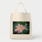 Eine lebendige Lotus-Blume Tragetasche (Vorne)