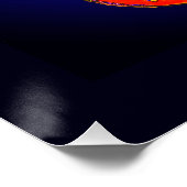 Eine lebendige Mandala Poster (Ecke)