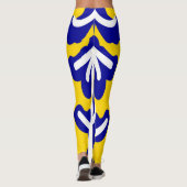 Eine lebendige Multicolor-Leggin "Ratti_Creative_A Leggings (Rückseite)