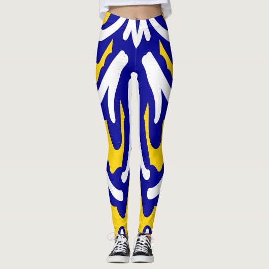 Eine lebendige Multicolor-Leggin "Ratti_Creative_A Leggings (Vorderseite)