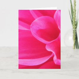 Eine lebendige Nah-up-Delilah-Blume (Blank) Karte