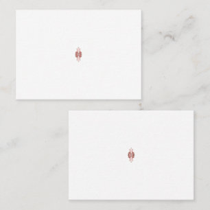 Eine lebendige rote Grafik mit kreativer Blüte Terminkarte