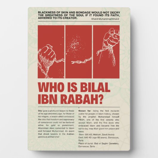 Eine lebenslange Lektion über das Poster der mensc Fotoplatte (Vorderseite)